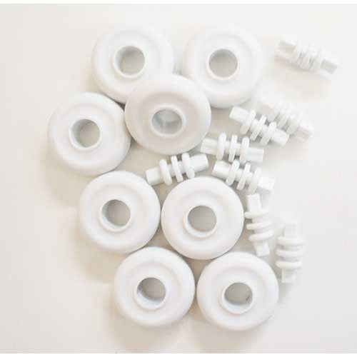 Aussie Gold Vacuum Head Wheel & Axle Set - Poolshop.com.au Aussie Gold Vacuum Head Wheel & Axle Set - Poolshop.com.au